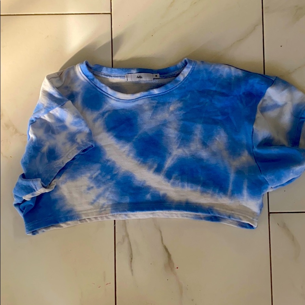 Tye dye crop top